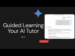 Google Gemini Guided Learning for Teachers | AI Tutoring with Quick Checks