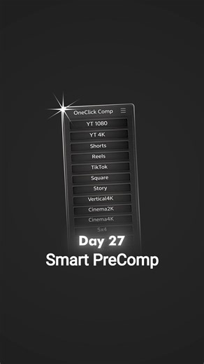 Stop Wasting Time Creating Comps in After Effects ⚡ #aetutorial