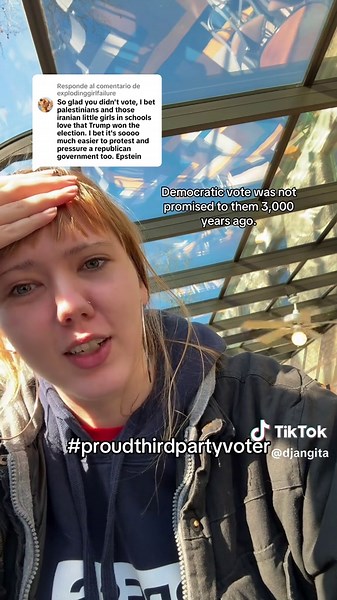 Proud Third-Party Voter Response