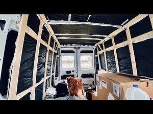 FRAMING THE WALLS | promaster van build