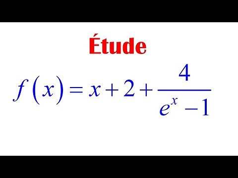 Étudier une fonction exponentielle - 2 bac / terminale