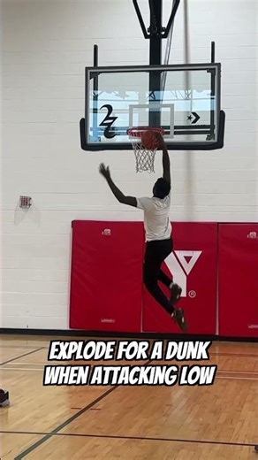 Explode For A Dunk Basketball Drill #basketballdrills #basketballdrill #basketball #fyp