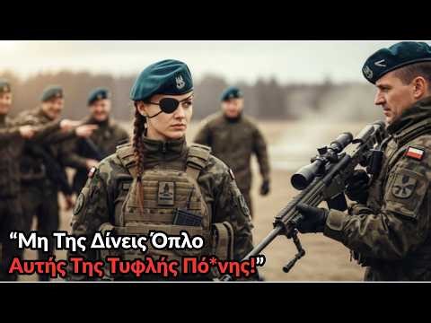 Με καλύπτρα στο μάτι, ο διοικητής GROM της παρέδωσε το Tor 12,7 mm