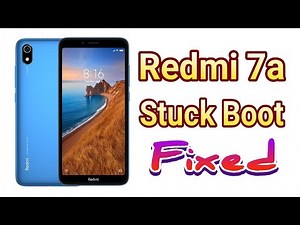 Redmi 7a flashing firmware to fix stuck boot.