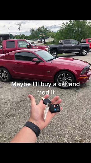 There is no leaving the path #carsoftiktok #FORDfortheBuilders #207 #mustang