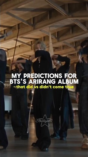 Did my predictions came true? #bts #btsarmy #arirang #trending #viral #swim #kpop #shorts #comeback