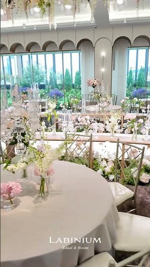 자연광+생화 가득! 완벽한 웨딩홀 찾는다면 라비니움 블룸홀 #라비니움 #wedding #블룸홀