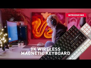 Introducing the next level of magnetic keyboards: CHERRY XTRFY MX 8.2 Pro TMR Wireless