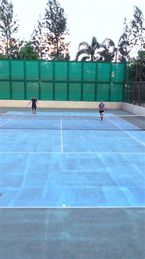 Sharp Net Play, Clean Finish 🎾🔥 #tennis