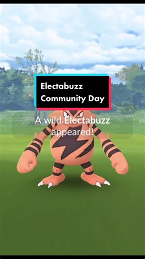 Electabuzz Conmunity Day Live in the UK! #pokemon #communityday #electabuzz #pokemongo #shiny #shinypokemon #foryou #fyp