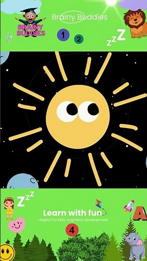 The Sun Song | Mr. Golden Sun ☀️ | Kids Songs | Sun - Nursery Rhyme for Children Science Songs