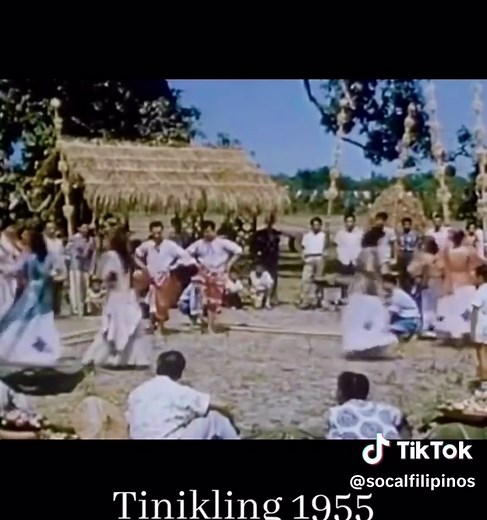 Check out this incredible footage of Tinikling from 1955 🇵🇭✨ Tinikling mimics the movement of tikling birds gracefully dodging bamboo traps set by farmers. Have you ever danced Tinikling? 🎥 Rommel Padillo Serrano (III)/Facebook #Tinikling #FilipinoCulture #SoCalFilipinos #PhilippineDance #Bayanihan #PinoyPride #FilipinoTraditions