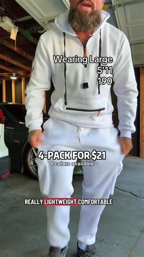 🔥 Stay Warm, Stay Cool — All Winter Long! ❄️💪 Meet the ultimate Men’s Winter Fleece-Lined Casual Set — where comfort meets performance in every move. 🧥👖 ✨ Thick fleece lining – locks in warmth on freezing days ✨ Loose-fit design – easy to layer, super comfy for all-day wear ✨ Multi-pocket jacket & pants – functional, stylish, and practical ✨ Sporty streetwear look – perfect for work or weekend adventures 💥 4-Pack ONLY $21! 💥 Gear up early for winter and own the cold in effortless style. 🧊