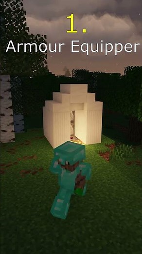 3 Useful Redstone Builds 🔴 #minecraft
