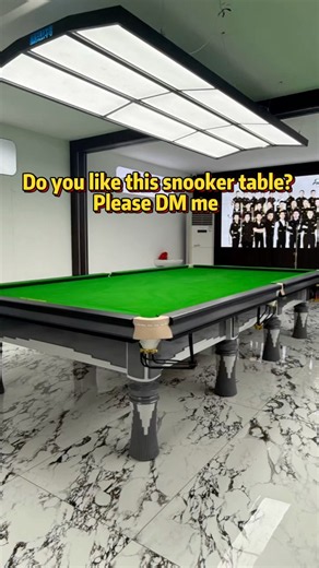 Professional Snooker Table Built with High Quality Materials #pool #billiards #snooker #factory #oem