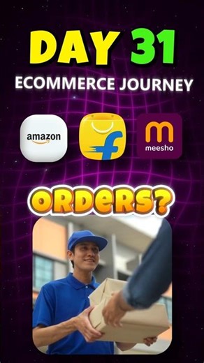 DAY 31 | Only 1 Order Today ? Amazon Seller Real Journey #shorts #minivlog