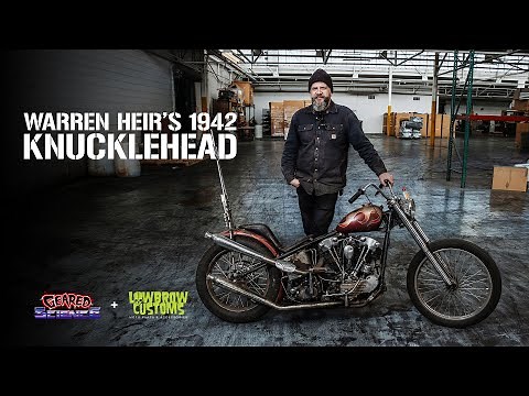 Warren Heir's 1942 Harley-Davidson Knucklehead Chopper - Geared Science