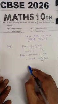 If for a frequency distribution, the mean is 3/4 times the median, then mode is : (A) equal to medi