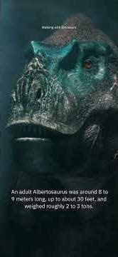 Albertosaurus #shorts #albertosaurus #dinosaur
