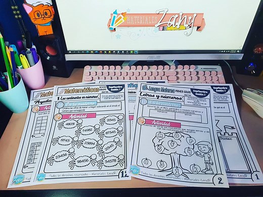 24K views · 650 reactions | Descubre nuestros nuevos formatos de material para trabajar a distancia sin problema, ya no es obligatorio imprimir y recortar todo! En este video te explicamos la dinámica ;) No olvides que estamos en PREVENTA y qué crees?? ADELANTAMOS LA FECHA DE ENTREGA Ahora tendrás tus materiales a partir del sábado 22 de agosto, pero OJO! la preventa también acaba antes  asi que aduiere YA tus materiales | Materiales Zany | Facebook