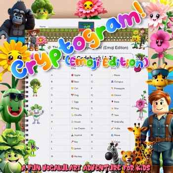 Thinking Game: Cryptogram! (Emoji Edition) — Multi-theme Adventure