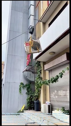 Rope-Climbing Robot Revolution: How This Machine Delivers Goods Up High-Rises