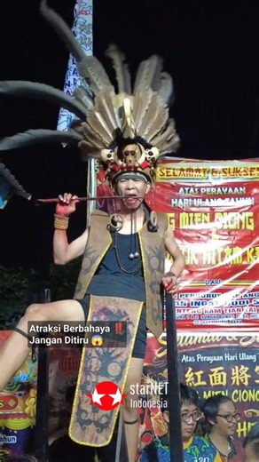 Tatung Dayak #culture #budaya