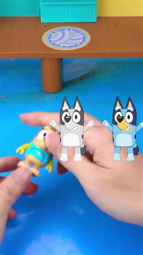 Bluey in the bathroom | Satisfying with Unboxing & Review | ASMR Toy Video #toys #bluey