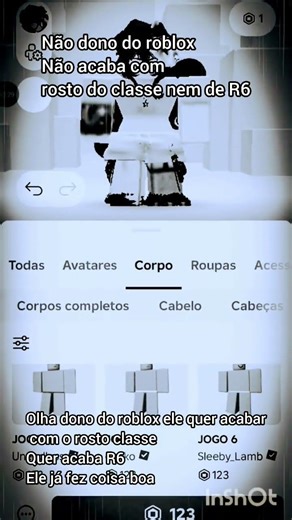 só 1 de março vai acabar com o rosto com classe r6 também