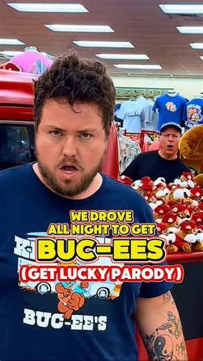 2.2M views · 23K reactions | It’s not a road trip until you stop at Buc-ees! 嶺 #bucees #getlucky #parodysong #joeykalico #rollingblue | Rolling Blue | Facebook