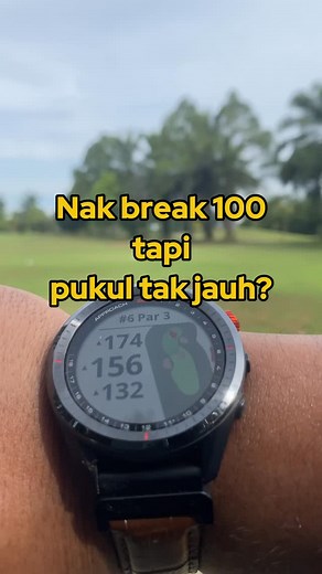 Susah nak break 100 sebab takda distance? #bogeyisgood #golfnewbie #golfmalaysia | Syafiq Bobby