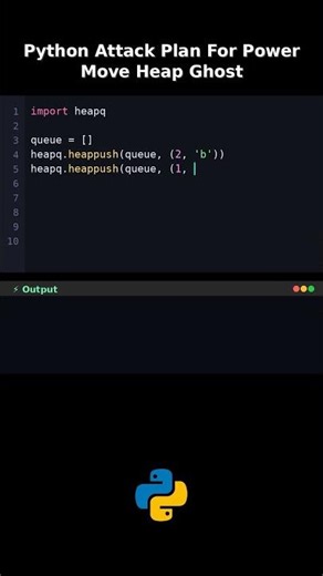 Python Attack Plan For Power Move Heap Ghost #pythonheapghosttutorial