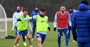 Thomas Tuchel introduces mini footballs drill in Chelsea training as Kante stars