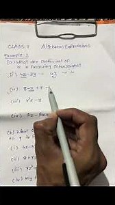 Class 7 | NCERT Example 2 | Algebraic Expression | Explain in a minute! #mathshorts #satvaeducation