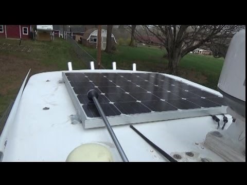How to install: Onboard Solar Powered Battery Charger & Tender for Boat or Camper
