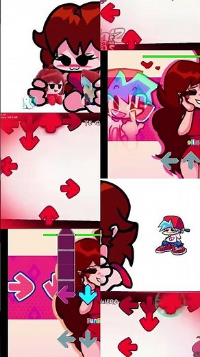 Experience My Heart Drumming in FNF GF Mod - Friday Night Funkin' #myheart #drum #fnf