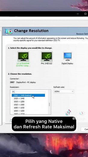 Nvidia Settings yang wajib kamu tau saat pertama kali punya Monitor baru, agar monitor kamu bisa berkerja maksimal 🖥️ #nvidia #nvidiageforce #nvidiageforcenow #nvidiasetting #setting #windows #pc #pctips #pctricks #pcsettings #monitor #monitorsettings
