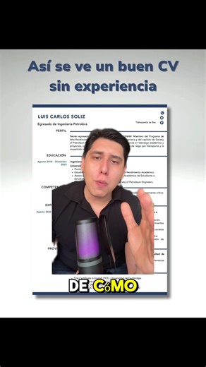 Así se ve un buen CV sin experiencia LABORAL Si no tienes experiencia LABORAL aún puedes tener un buen CV Enfócate en: ✅ Experiencia académica ✅ Proyectos propios, académicos o voluntariado ✅ Competencias profesionales No te olvides de detallar bien tus datos de contacto 📲 Si tienes problemas al crear tu Cv, lo hacemos por ti! Pregunta por mis servicios en el enlace de mi perfil #busquedalaboral #cvprofesional #curriculum #hojadevida #sinexperiencia