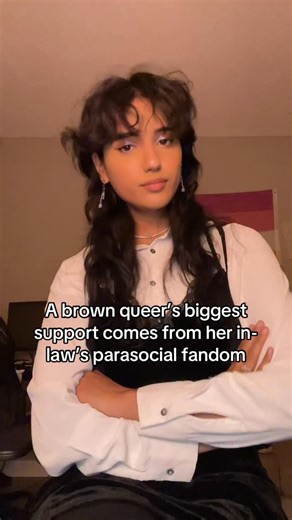 Diya Dabash on Instagram: "I dedicate this song to them actually #arab #desi #indian #wlw #queermuslim"