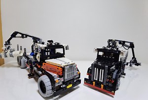 LEGO MOC-196490 Logging truck pack (Technic 2024)