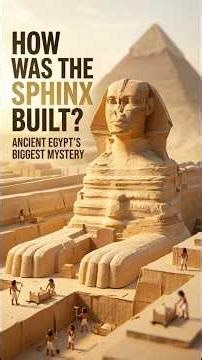 How Was the Sphinx Built? Ancient Egypt’s Greatest Mystery #history #sphynx #ancientcivilization