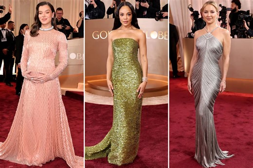 The best-dressed celebrities at the Golden Globes 2026: Hailee Steinfeld, Kate Hudson and more
