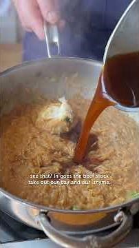 Classic French Onion Soup #cooking #chef #frenchonionsoup