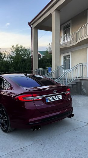 2021 Ford Fusion Titanium EcoBoost | Red | Ford Club Azerbaijan