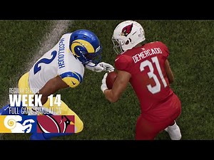 Rams vs. Cardinals | 2025-26 Season Week 14 | Madden NFL 26 Simulation