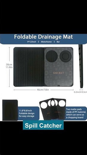 Foldable Bar Mat 18x12 inch: The Key Feature