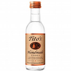 Tito's Handmade Vodka, 50 ml Bottle, 40% ABV
