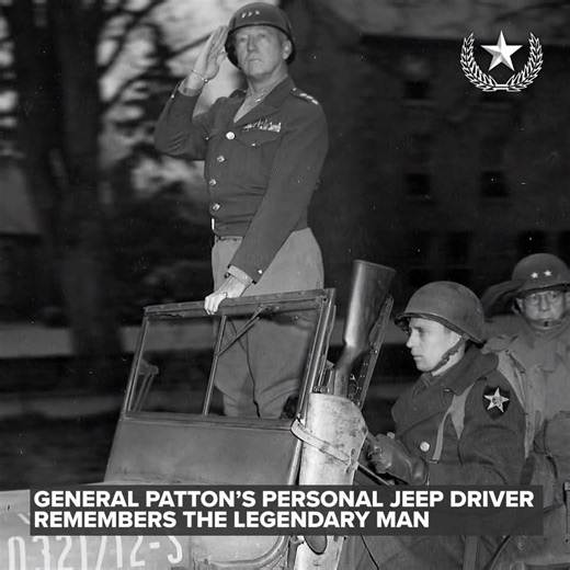 General Patton's Personal Jeep Driver Remembers the Legendary Man