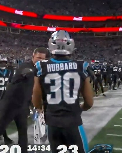 A two touchdown performance from CANADIAN Chuba Hubbard in the Panthers loss. 🇨🇦 ••• (🎥: NFL) | Jay On SC