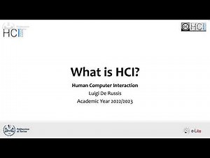 HCI2022-L02: What is HCI?